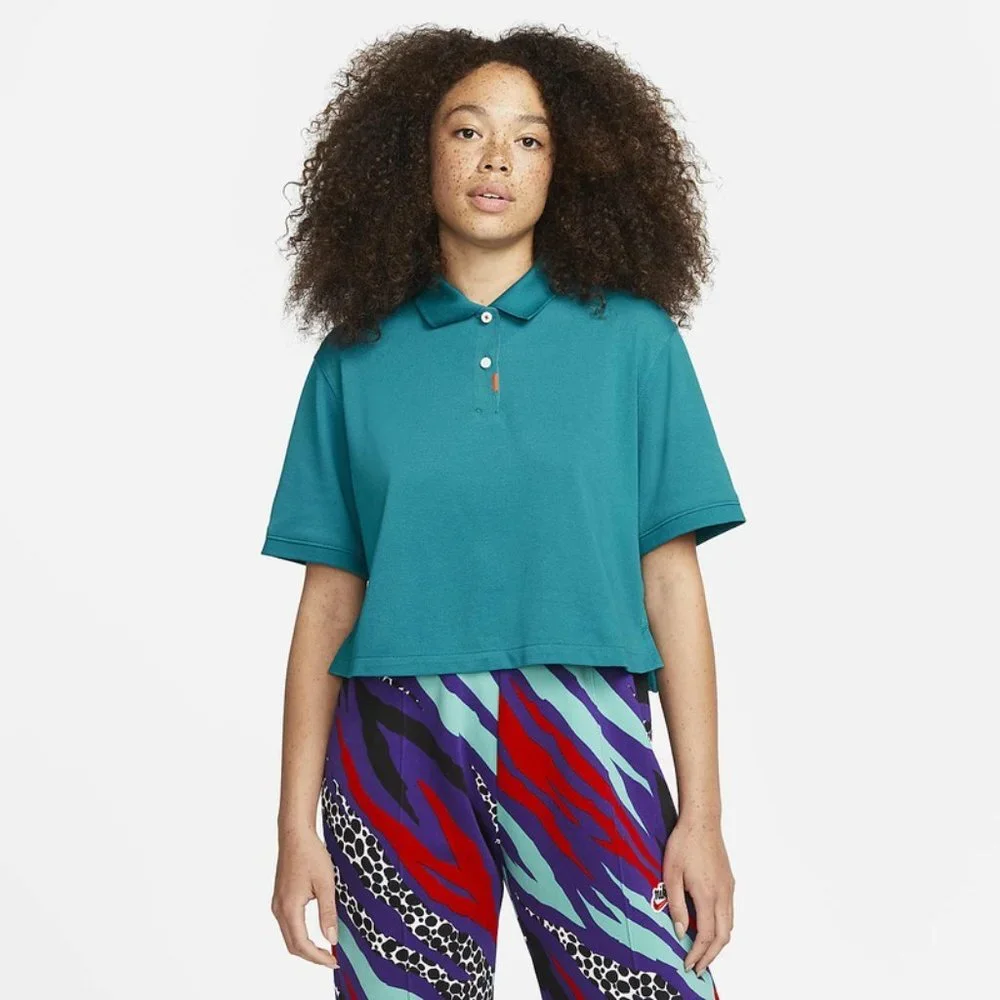NIKE  Short Sleeve Golf Polo Crop